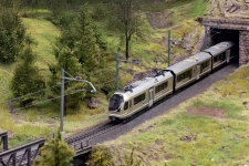 BEMO 7445113 - H0 - E-triebwagen ABe 4/16 Capricorn Piz Palü, RhB, Ep. VI - AC-Sound